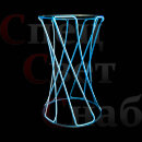 Световая подставка для 3D фигур "Айсберг" 1.5х1 м неон белый